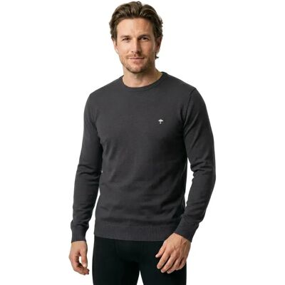 Fynch Hatton Pull Sfpk210 Charcoal M - Publicité Fynch Hatton Pull Sfpk210 Charcoal M - Publicité
