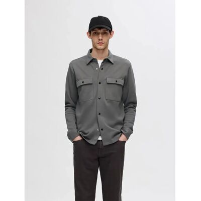 Selected Chemise Surchemise Jackie Granite Grey S - Publicité Selected Chemise Surchemise Jackie Granite Grey S - Publicité