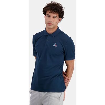 Le Coq Sportif Polo à Manches Courtes Ess N°1 Dress Blues M Homme - Publicité Le Coq Sportif Polo à Manches Courtes Ess N°1 Dress Blues M Homme - Publicité