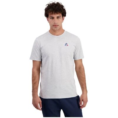 Le Coq Sportif T-shirt à Manches Courtes Ess N°2 Light Heather Grey S Homme - Publicité Le Coq Sportif T-shirt à Manches Courtes Ess N°2 Light Heather Grey S Homme - Publicité