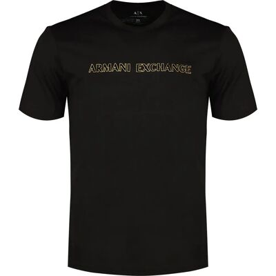 Giorgio Armani Exchange T-shirt à Manches Courtes Xm000127-af10356 Black S Homme - Publicité Giorgio Armani Exchange T-shirt à Manches Courtes Xm000127-af10356 Black S Homme - Publicité