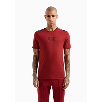 Giorgio Armani Ea7 Emporio Armani T-shirt à Manches Courtes 6dpt10-pjtmz Syrah M Homme - Publicité Giorgio Armani Ea7 Emporio Armani T-shirt à Manches Courtes 6dpt10-pjtmz Syrah M Homme - Publicité