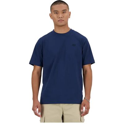 T-shirt en coton New Balance - Homme Bleu Manches Courtes - Publicité T-shirt en coton New Balance - Homme Bleu Manches Courtes - Publicité