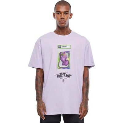 Mister Tee T-shirt à Manches Courtes Blend Oversize Lilac XS Homme - Publicité Mister Tee T-shirt à Manches Courtes Blend Oversize Lilac XS Homme - Publicité