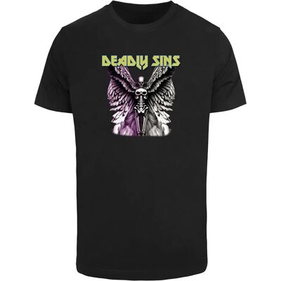 Mister Tee T-shirt à Manches Courtes Deadly Sins Black L - Publicité Mister Tee T-shirt à Manches Courtes Deadly Sins Black L - Publicité