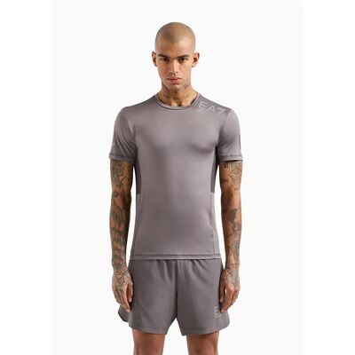 Giorgio Armani Ea7 Emporio Armani T-shirt à Manches Courtes 8npt12_pj3uz Grey L Homme - Publicité Giorgio Armani Ea7 Emporio Armani T-shirt à Manches Courtes 8npt12_pj3uz Grey L Homme - Publicité