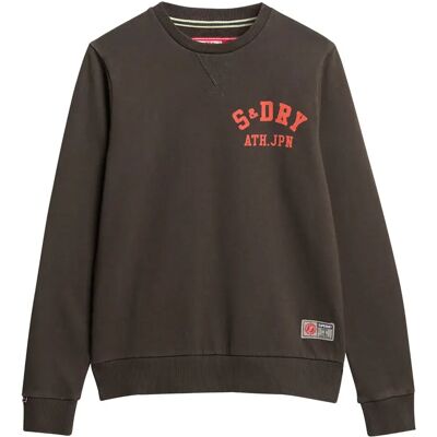 Superdry Sweat-shirt Athletic Printed Bison Black XL Homme - Publicité Superdry Sweat-shirt Athletic Printed Bison Black XL Homme - Publicité