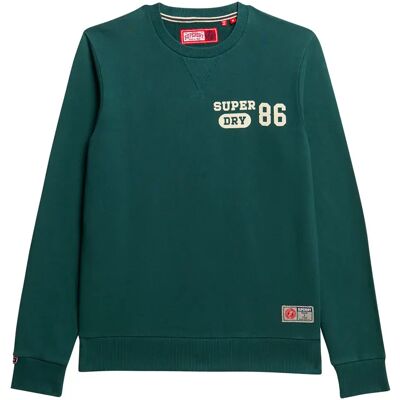 Superdry Sweat-shirt Athletic Printed Dark Pine Green XL Homme - Publicité Superdry Sweat-shirt Athletic Printed Dark Pine Green XL Homme - Publicité