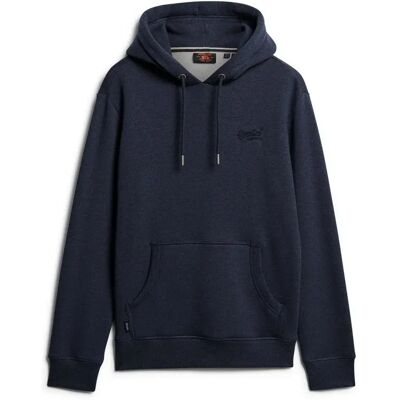 Superdry Sweat à Capuche Essential Logo Heritage Navy Marl XL Homme - Publicité Superdry Sweat à Capuche Essential Logo Heritage Navy Marl XL Homme - Publicité