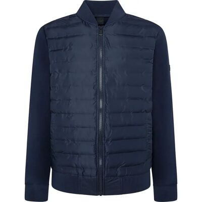 Hackett Blouson Bomber Hm581276 Navy S - Publicité Hackett Blouson Bomber Hm581276 Navy S - Publicité
