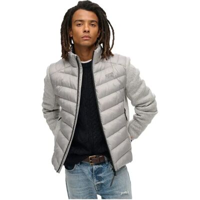Superdry Veste Storm Hybrid Grey Marl S Homme - Publicité Superdry Veste Storm Hybrid Grey Marl S Homme - Publicité