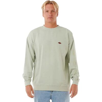Rip Curl Sweat-shirt Original Surfers Mint Haze M Homme - Publicité Rip Curl Sweat-shirt Original Surfers Mint Haze M Homme - Publicité