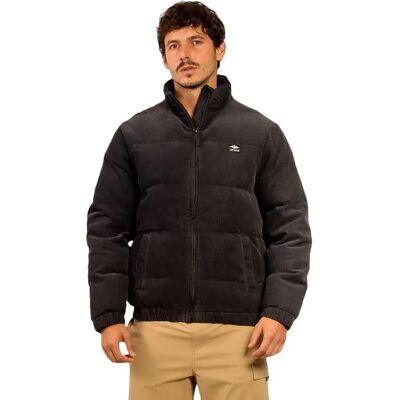 Rip Curl Veste Rincon Cord Puffer Washed Black M Homme - Publicité Rip Curl Veste Rincon Cord Puffer Washed Black M Homme - Publicité