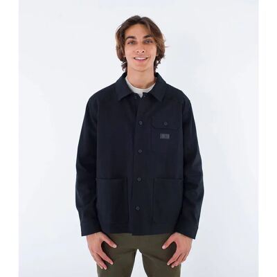 Hurley Chemise Surchemise Bixby Lined Canvas Black S Homme - Publicité Hurley Chemise Surchemise Bixby Lined Canvas Black S Homme - Publicité