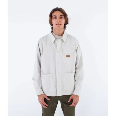 Hurley Chemise Surchemise Bixby Lined Canvas Bone L Homme - Publicité Hurley Chemise Surchemise Bixby Lined Canvas Bone L Homme - Publicité