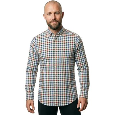 Fynch Hatton Chemise à Manches Longues 14148000 Rust 3XL Homme - Publicité Fynch Hatton Chemise à Manches Longues 14148000 Rust 3XL Homme - Publicité