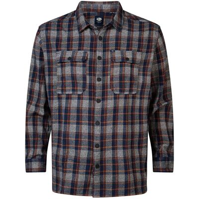 Petrol Industries Chemise à Manches Longues M-3040-sil4050 Sky Captain 5XL Homme - Publicité Petrol Industries Chemise à Manches Longues M-3040-sil4050 Sky Captain 5XL Homme - Publicité