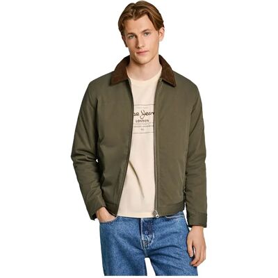 Pepe Jeans Veste Tarrington Leaf Green L - Publicité Pepe Jeans Veste Tarrington Leaf Green L - Publicité