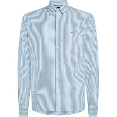 Tommy Hilfiger Chemise à Manches Longues Heritage Oxford Rf Shirt Blue / White 3XL Homme - Publicité Tommy Hilfiger Chemise à Manches Longues Heritage Oxford Rf Shirt Blue / White 3XL Homme - Publicité