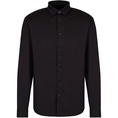 Giorgio Armani Exchange Chemise à Manches Longues 6dzcl6_zn10z Black L Homme - Publicité Giorgio Armani Exchange Chemise à Manches Longues 6dzcl6_zn10z Black L Homme - Publicité