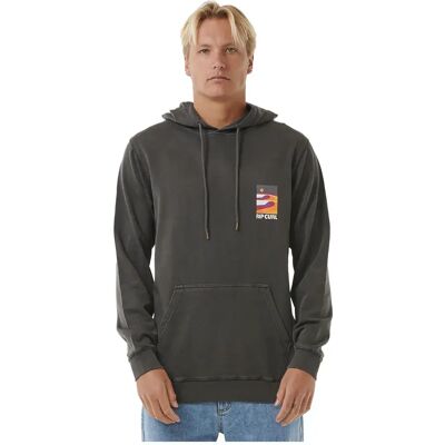 Rip Curl Sweat à Capuche Surf Revival Lined Up Washed Black S Homme - Publicité Rip Curl Sweat à Capuche Surf Revival Lined Up Washed Black S Homme - Publicité