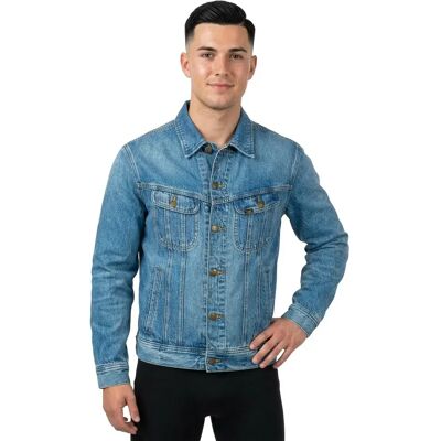 Lee Veste En Jean Relaxed Rider Sandstorm M - Publicité Lee Veste En Jean Relaxed Rider Sandstorm M - Publicité