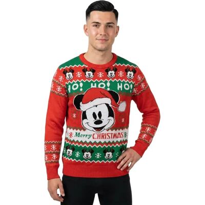 Cerda Disney Pull Christmas Mickey Red L - Publicité Cerda Disney Pull Christmas Mickey Red L - Publicité