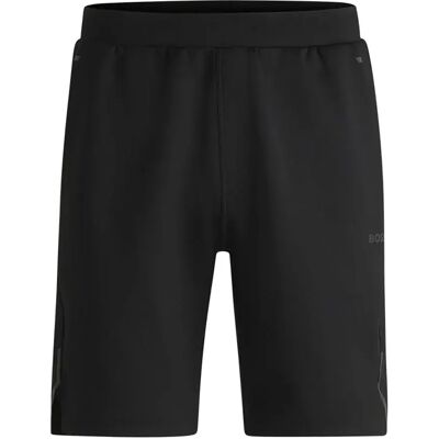BOSS Hecon Active Short de tennis pour hommes - Noir - Publicité BOSS Hecon Active Short de tennis pour hommes - Noir - Publicité