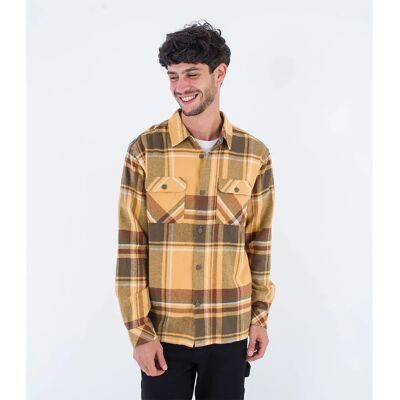Hurley Chemise à Manches Longues Santa Cruz Shorline Pebble S Homme - Publicité Hurley Chemise à Manches Longues Santa Cruz Shorline Pebble S Homme - Publicité