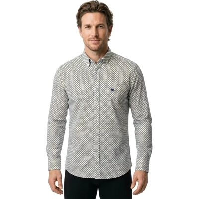 Fynch Hatton Chemise à Manches Longues 14145020 Light Khaki 3XL Homme - Publicité Fynch Hatton Chemise à Manches Longues 14145020 Light Khaki 3XL Homme - Publicité