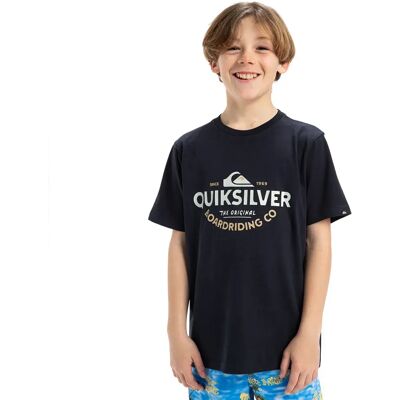 T-shirt Quiksilver Typed Out bleu marine à manches courtes - T-shirt - Publicité T-shirt Quiksilver Typed Out bleu marine à manches courtes - T-shirt - Publicité