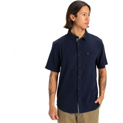Quiksilver Chemise à Manches Courtes Time Box Dark Navy S Homme - Publicité Quiksilver Chemise à Manches Courtes Time Box Dark Navy S Homme - Publicité