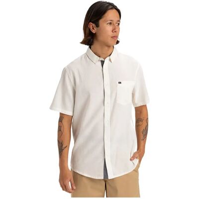 Quiksilver Chemise à Manches Courtes Time Box Snow White S Homme - Publicité Quiksilver Chemise à Manches Courtes Time Box Snow White S Homme - Publicité