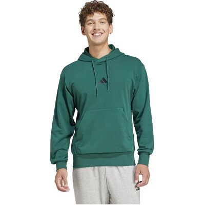 Adidas Sweat à Capuche Essentials Feelcozy French Terry Collegiate Green / Black XS Homme - Publicité Adidas Sweat à Capuche Essentials Feelcozy French Terry Collegiate Green / Black XS Homme - Publicité