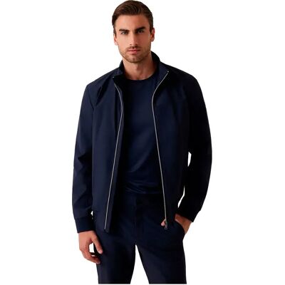 Guess Blouson Bomber Stretch Packable Smart Blue L - Publicité Guess Blouson Bomber Stretch Packable Smart Blue L - Publicité