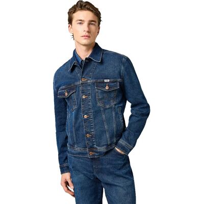 Wrangler Veste En Jean Classic Meadow Haze L - Publicité Wrangler Veste En Jean Classic Meadow Haze L - Publicité