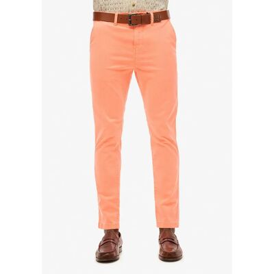 Superdry M7011135A Internationale orangefarbene Chino-Hose - Pantalón chino - Publicité Superdry M7011135A Internationale orangefarbene Chino-Hose - Pantalón chino - Publicité