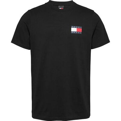 Tommy Jeans T-shirt à Manches Courtes Dm0dm20740 Black L Homme - Publicité Tommy Jeans T-shirt à Manches Courtes Dm0dm20740 Black L Homme - Publicité