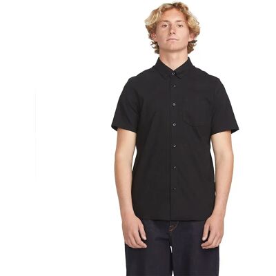 Volcom Chemise à Manches Courtes Everett Oxford New Black S - Publicité Volcom Chemise à Manches Courtes Everett Oxford New Black S - Publicité
