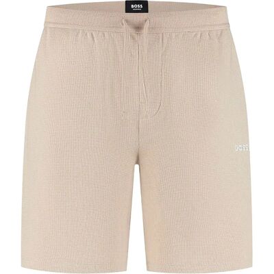 Boss Short De Pyjama Waffle 10269584 01 Light Beige M Homme - Publicité Boss Short De Pyjama Waffle 10269584 01 Light Beige M Homme - Publicité