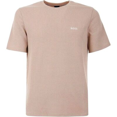 Boss T-shirt De Pyjama à Manches Courtes Waffle 10269584 01 Light Beige S Homme - Publicité Boss T-shirt De Pyjama à Manches Courtes Waffle 10269584 01 Light Beige S Homme - Publicité