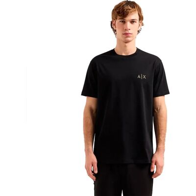 Giorgio Armani Exchange T-shirt à Manches Courtes Xm000327a_f10364u Black L Homme - Publicité Giorgio Armani Exchange T-shirt à Manches Courtes Xm000327a_f10364u Black L Homme - Publicité