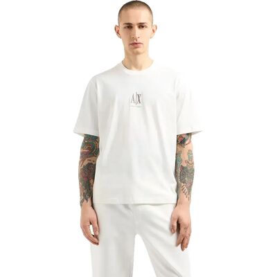 Giorgio Armani Exchange T-shirt à Manches Courtes Xm000363a_f12308u Off White 2XL Homme - Publicité Giorgio Armani Exchange T-shirt à Manches Courtes Xm000363a_f12308u Off White 2XL Homme - Publicité