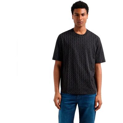 Giorgio Armani Exchange T-shirt à Manches Courtes Xm001228a_f10356f Black / Black Allove XS Homme - Publicité Giorgio Armani Exchange T-shirt à Manches Courtes Xm001228a_f10356f Black / Black Allove XS Homme - Publicité