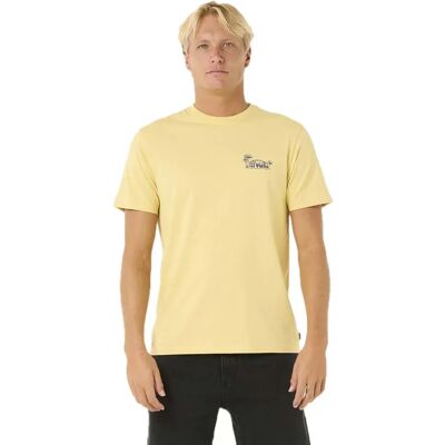 Rip Curl T-shirt à Manches Courtes Keep On Trucking Straw L Homme - Publicité Rip Curl T-shirt à Manches Courtes Keep On Trucking Straw L Homme - Publicité