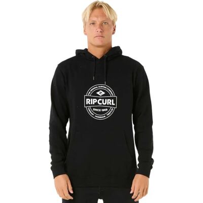 Rip Curl Sweat à Capuche Stapler Black M Homme - Publicité Rip Curl Sweat à Capuche Stapler Black M Homme - Publicité