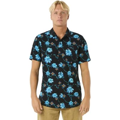Rip Curl Chemise à Manches Courtes Surf Revival Black S Homme - Publicité Rip Curl Chemise à Manches Courtes Surf Revival Black S Homme - Publicité