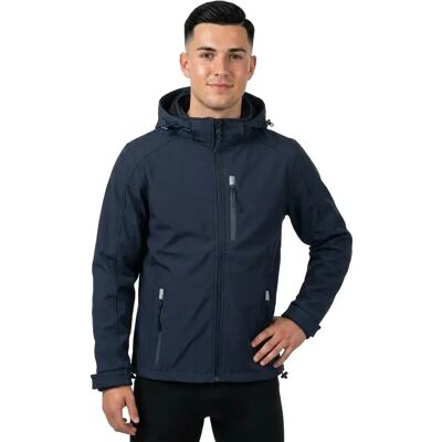 Brandit Veste Softshell Hurricane Navy 5XL - Publicité Brandit Veste Softshell Hurricane Navy 5XL - Publicité