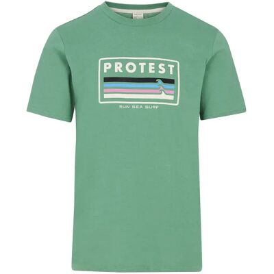 Protest T-shirt à Manches Courtes Barn Cactus Green M Homme - Publicité Protest T-shirt à Manches Courtes Barn Cactus Green M Homme - Publicité