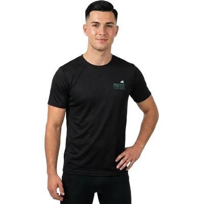 Protest T-shirt à Manches Courtes Oxford True Black L Homme - Publicité Protest T-shirt à Manches Courtes Oxford True Black L Homme - Publicité